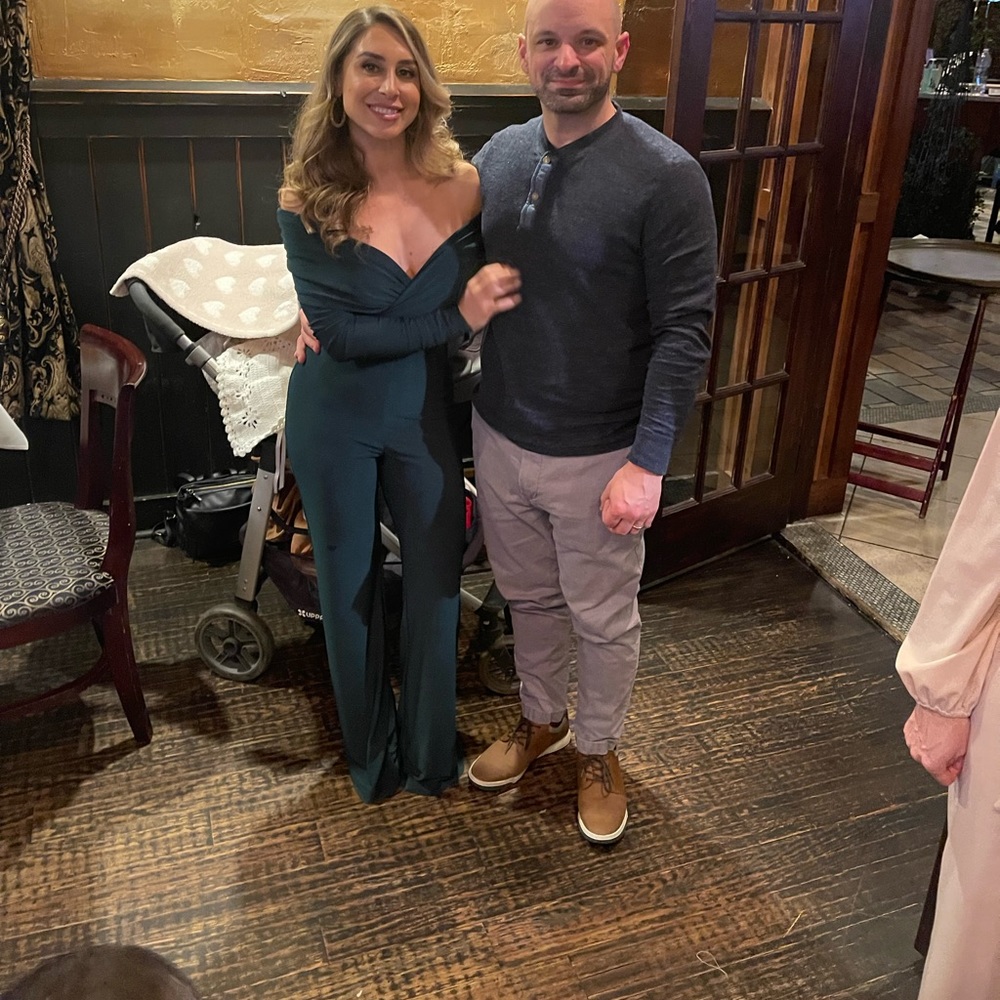 Green jumpsuit worn once